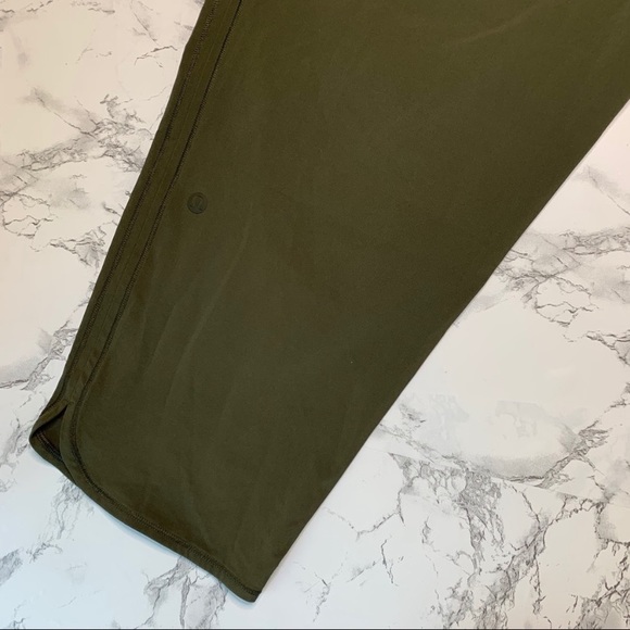 Lululemon Keep It Classic Crop 23" Dark Olive - Picture 7 of 8